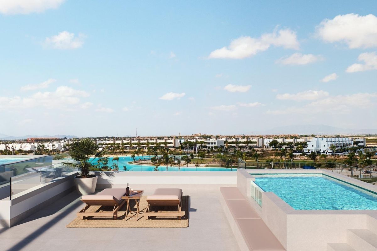 Luxe penthouse woonkamer in Santa Rosalia