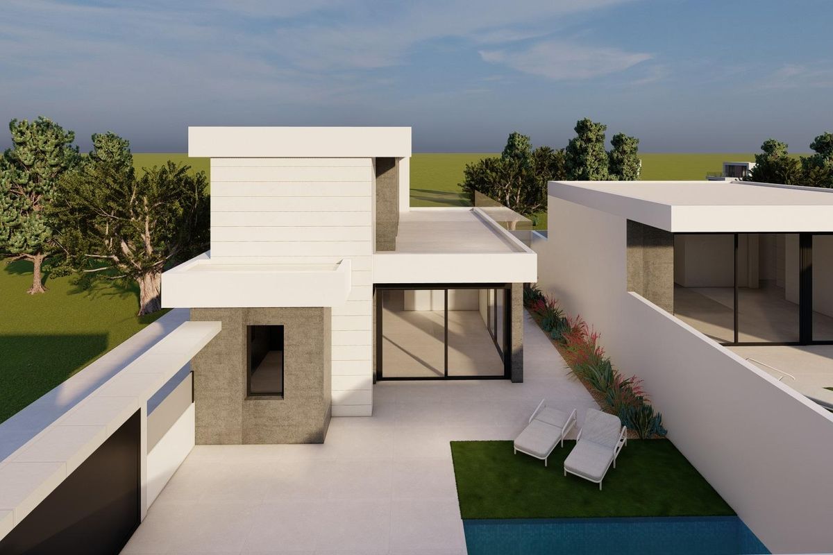 Moderne Villa mit Terrasse in Pilar