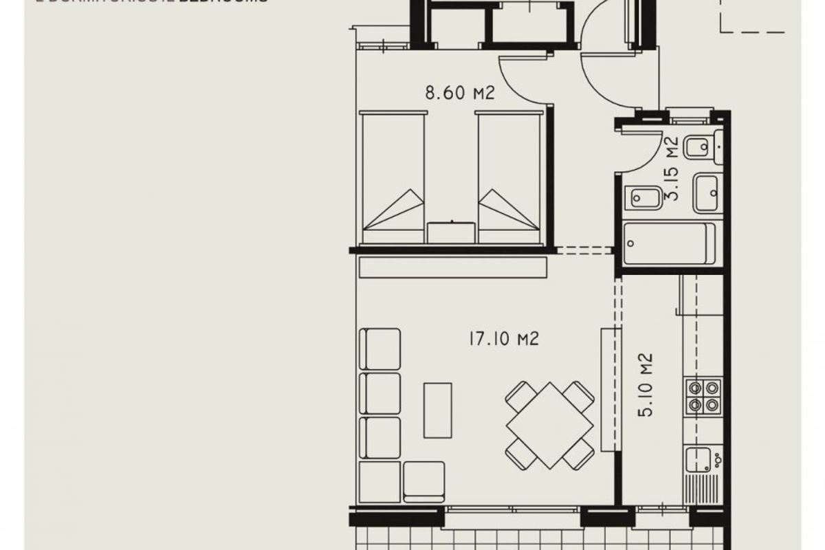 2-Hálószobás Földszinti Apartman Calpe - Kép 17