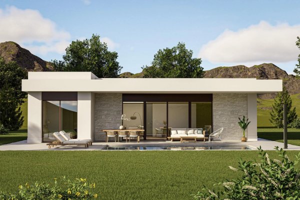 3-Slaapkamer Villa Pinoso Zwembad