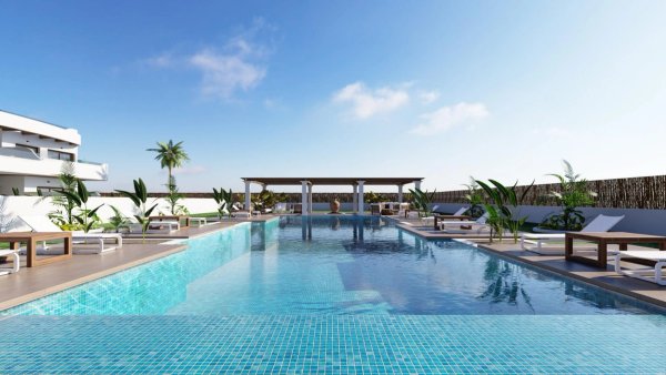 Penthouse exterior view Los Alcazares