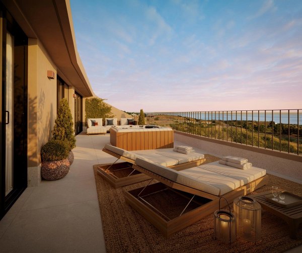 Penthouse met zeezicht in Fuengirola