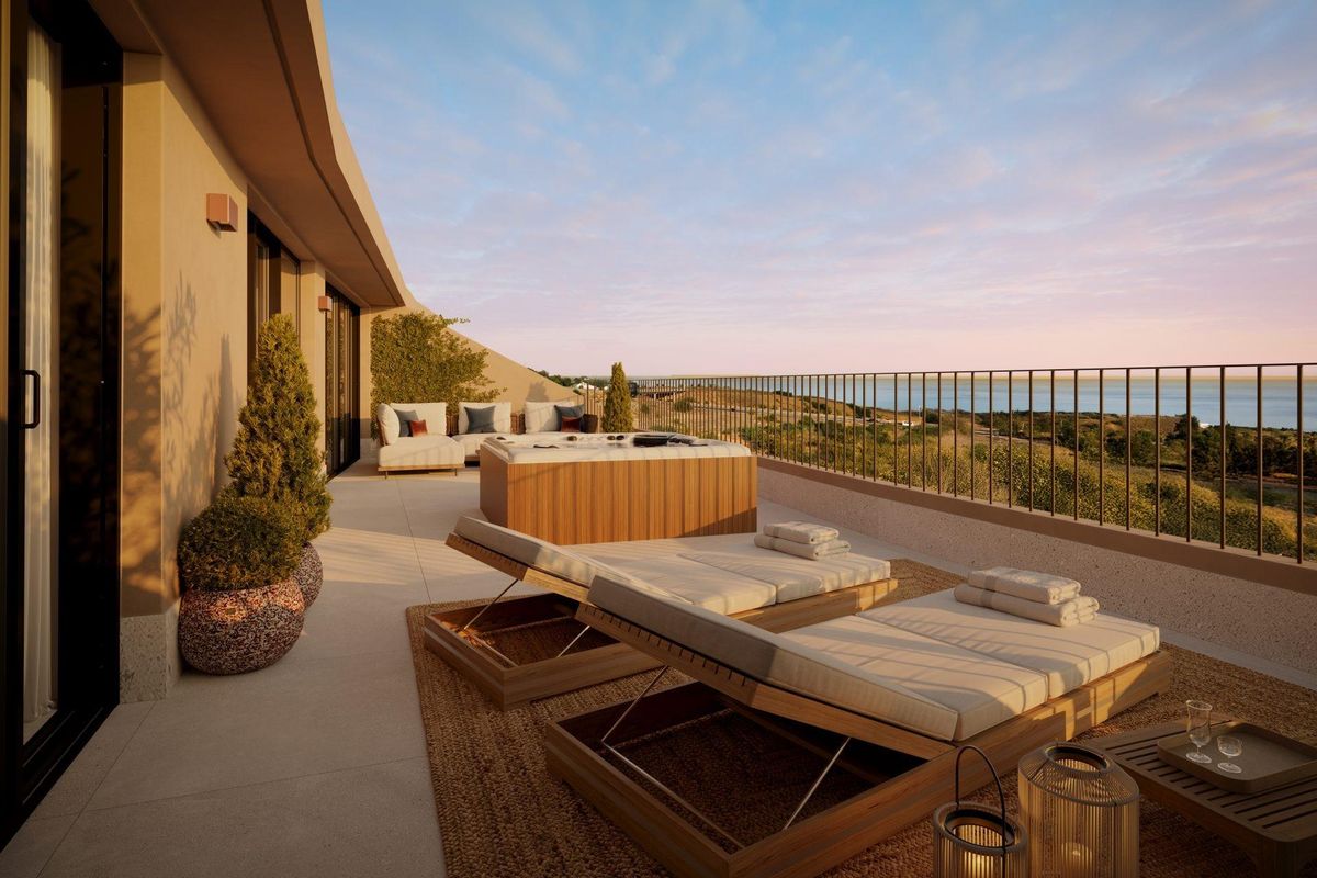 1-Hálószoba Penthouse Fuengirola Tengeri Kilátás - Kép 6
