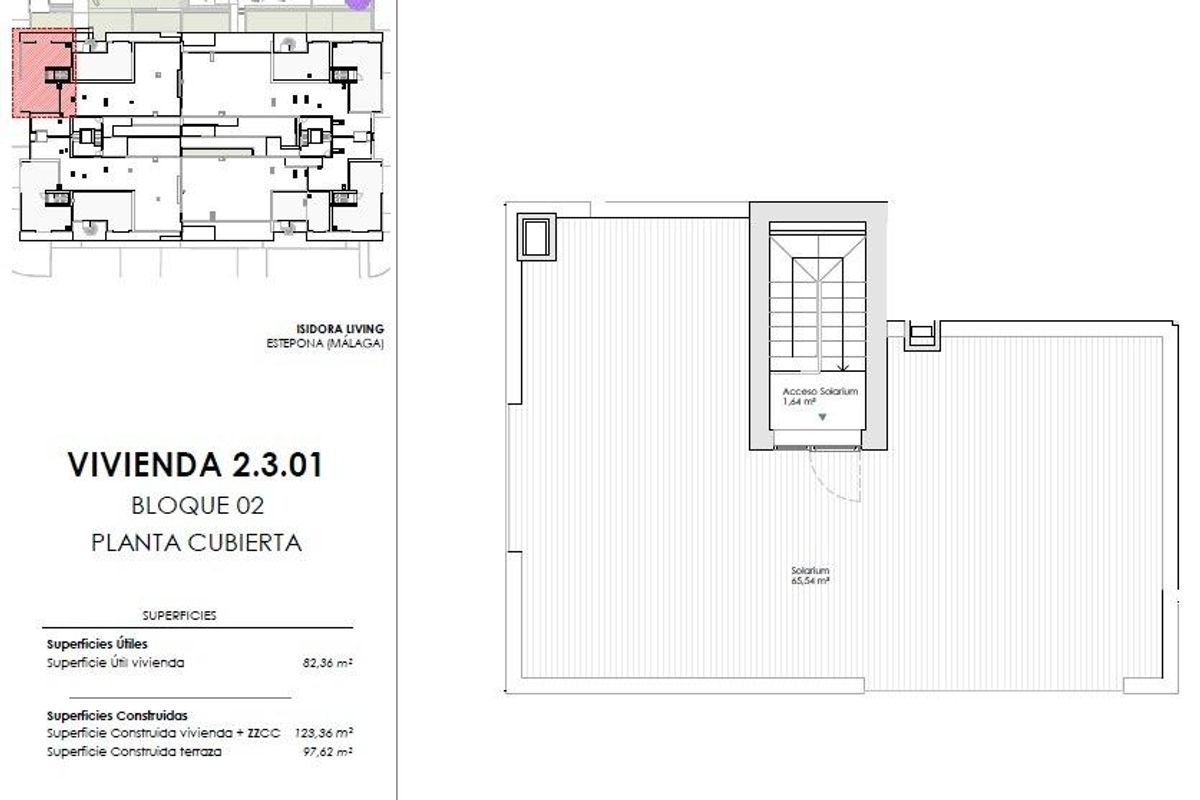 2 hálószobás penthouse Estepona terasz - Kép 17