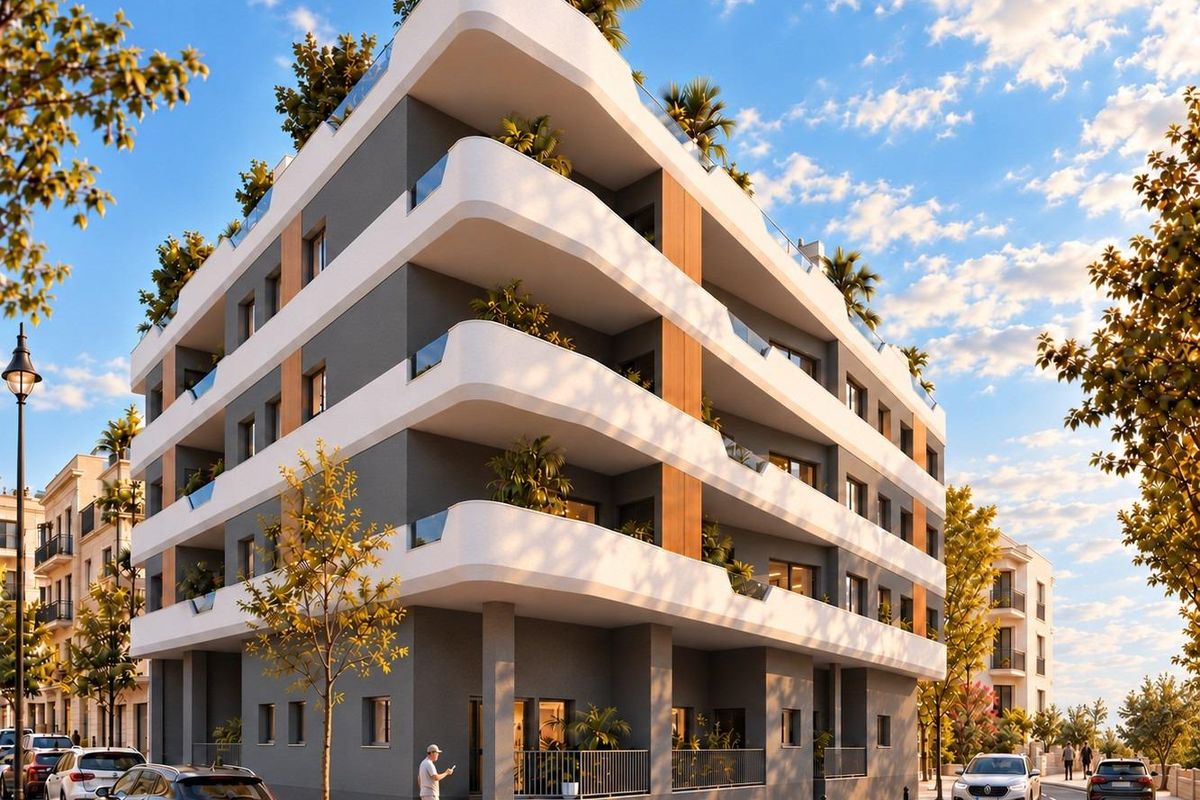 Penthouse in Santa Pola met terras