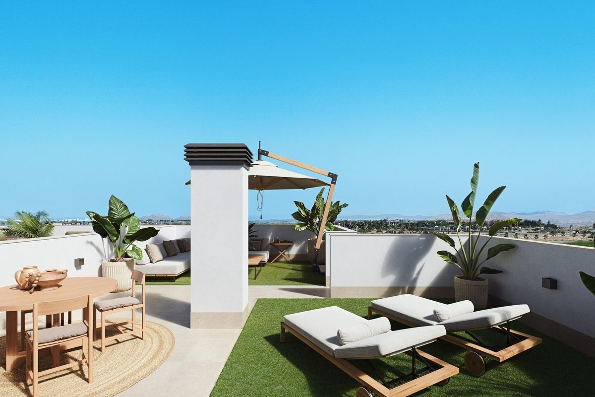 Wohnzimmer der Villa in Los Alcazares