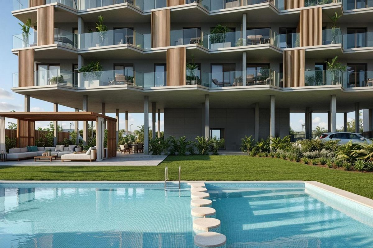 Moncofa apartman nappali modern berendezéssel