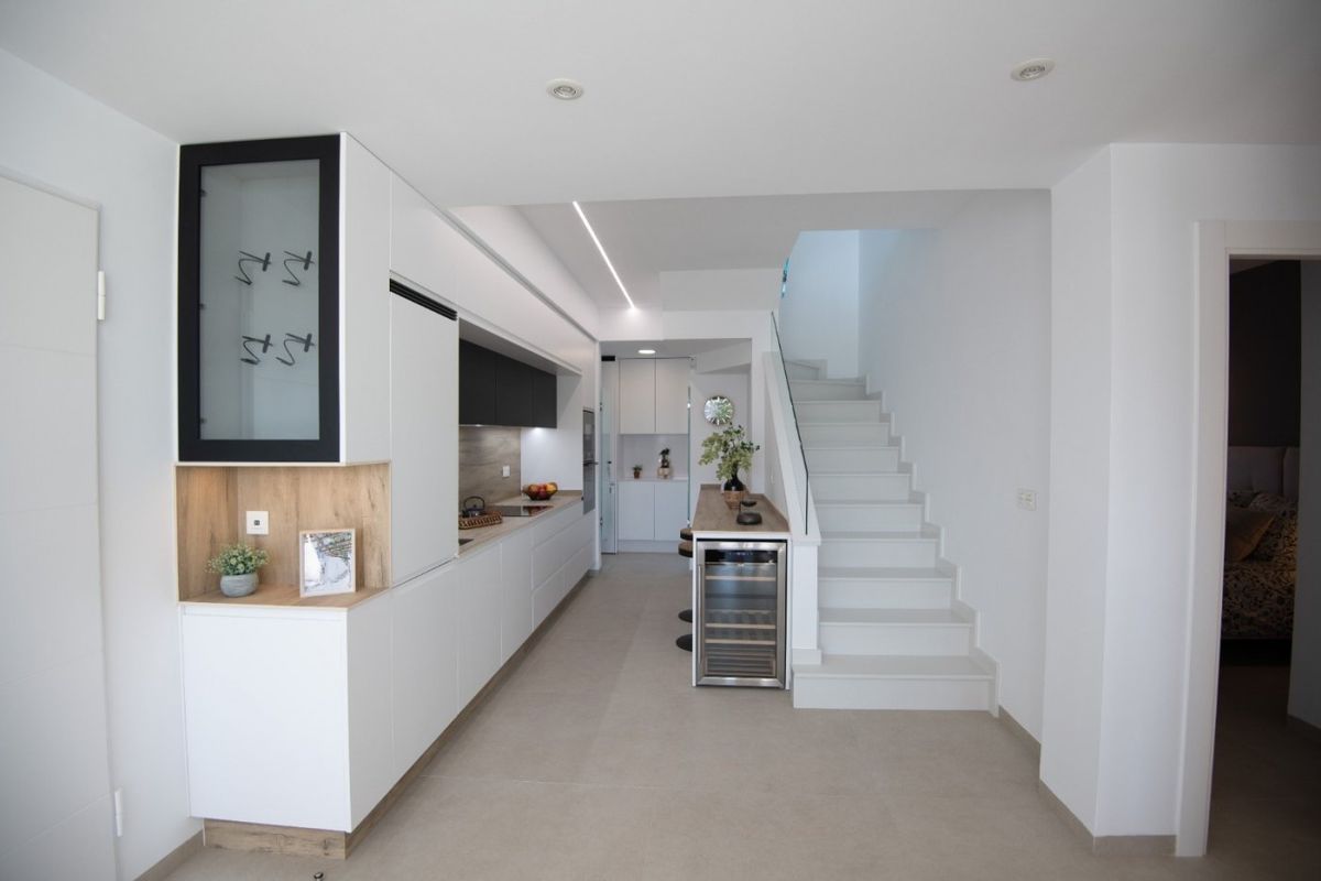 3-Schlafzimmer Stadthaus San Javier Pool - Bild 8
