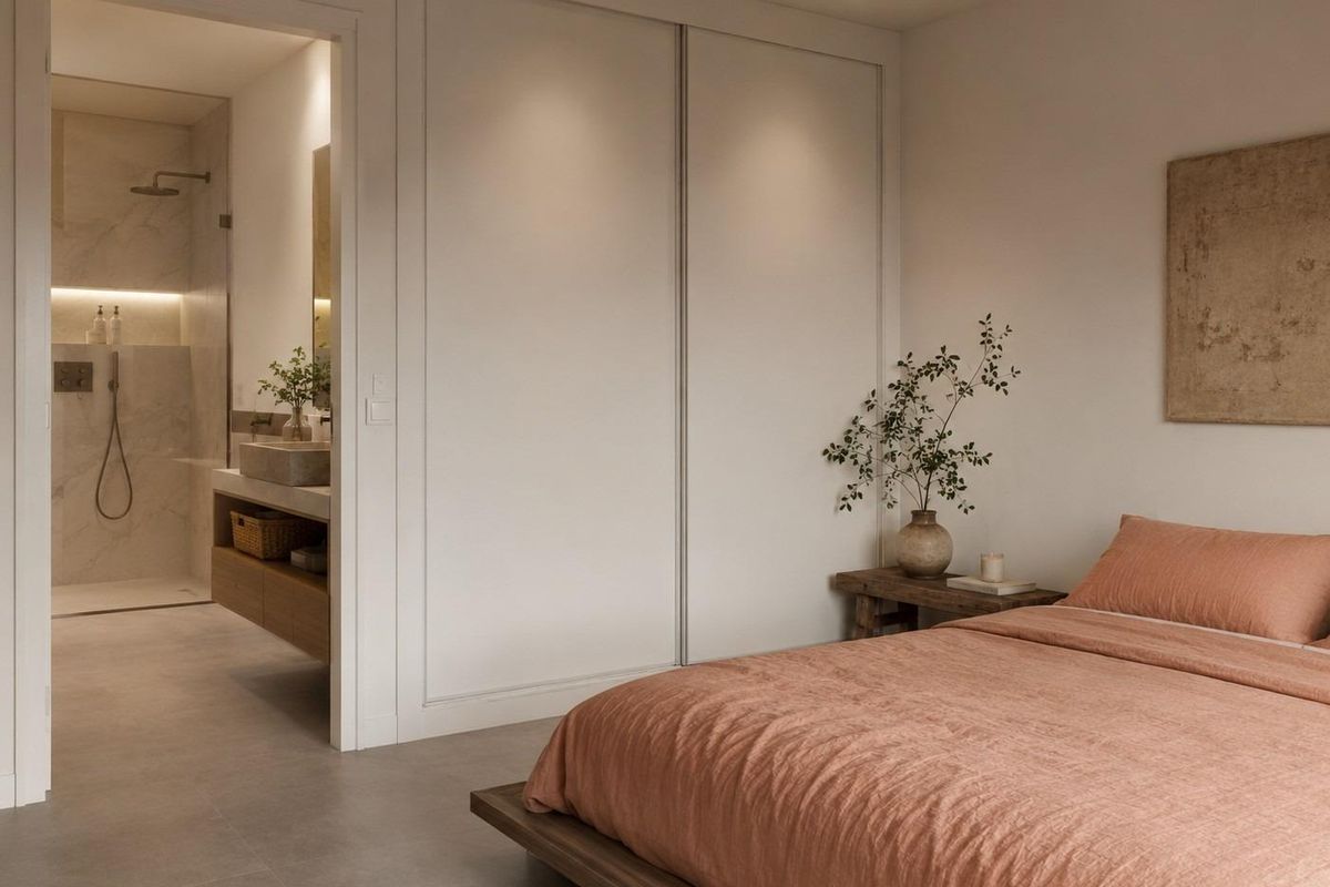 Open-plan living area in Mazarrón villa
