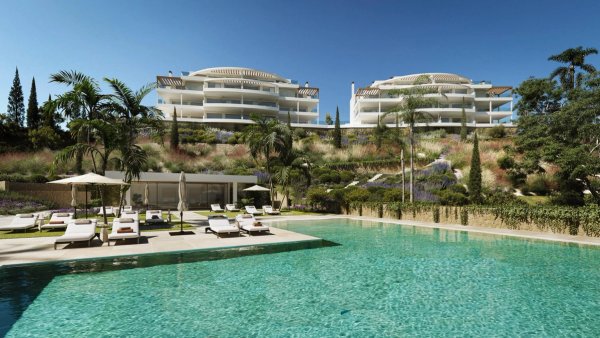 Appartement met zeezicht in Mijas