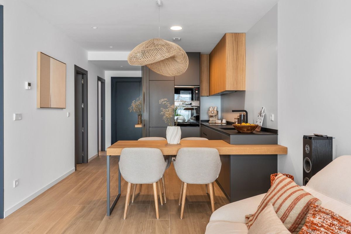 Architectuur van appartementencomplex Benitachell