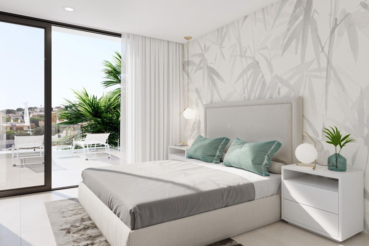 Smart home features in Finestrat villa