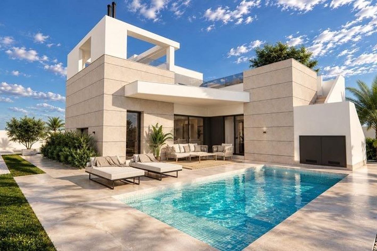 Villa in Torrevieja mit privatem Pool
