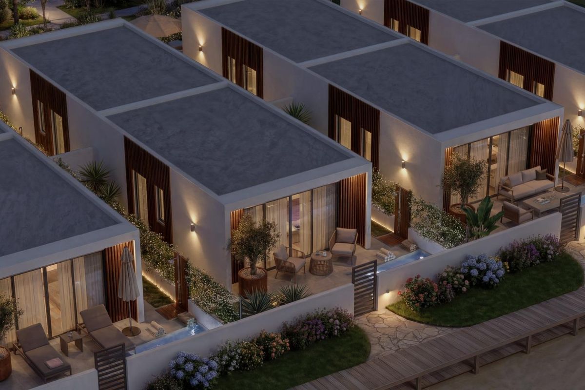 Spacious living room with sea view in Vera