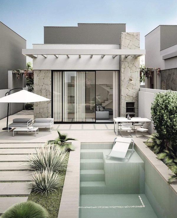 Moderne 3-slaapkamer villa in San Juan de los Terreros, met een privé zwembad en terras.