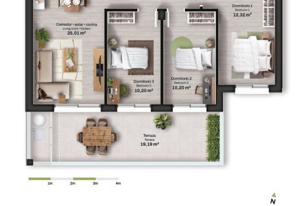 3-Hálószobás Penthouse Mojácar Tengeri Kilátás - Kép 11