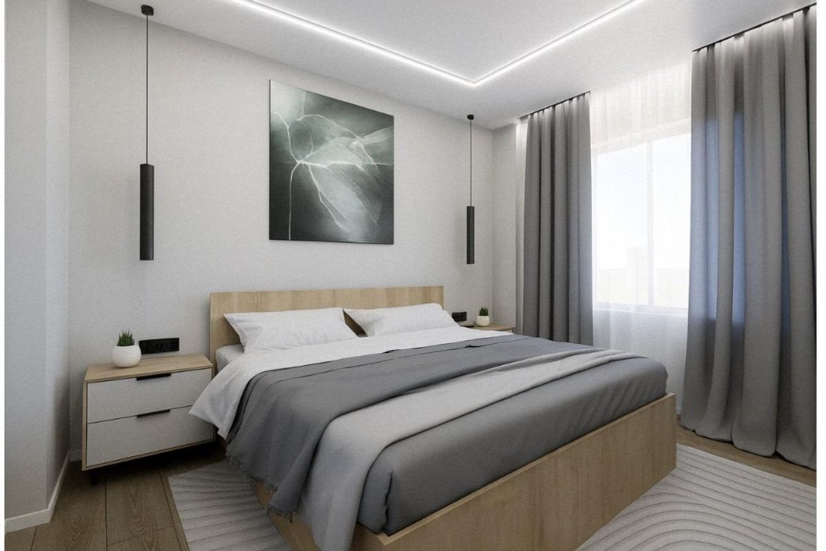 Modern interior of Torrevieja apartment
