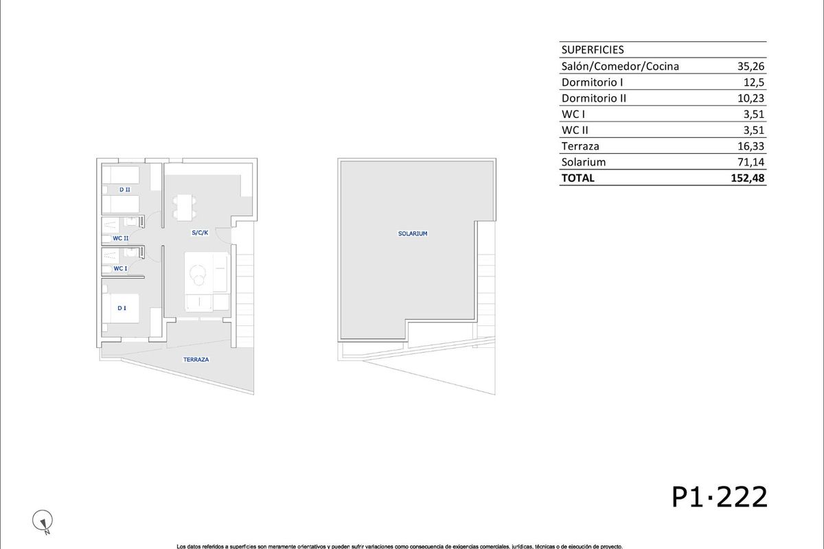 Zonneterras van bungalow in San Miguel