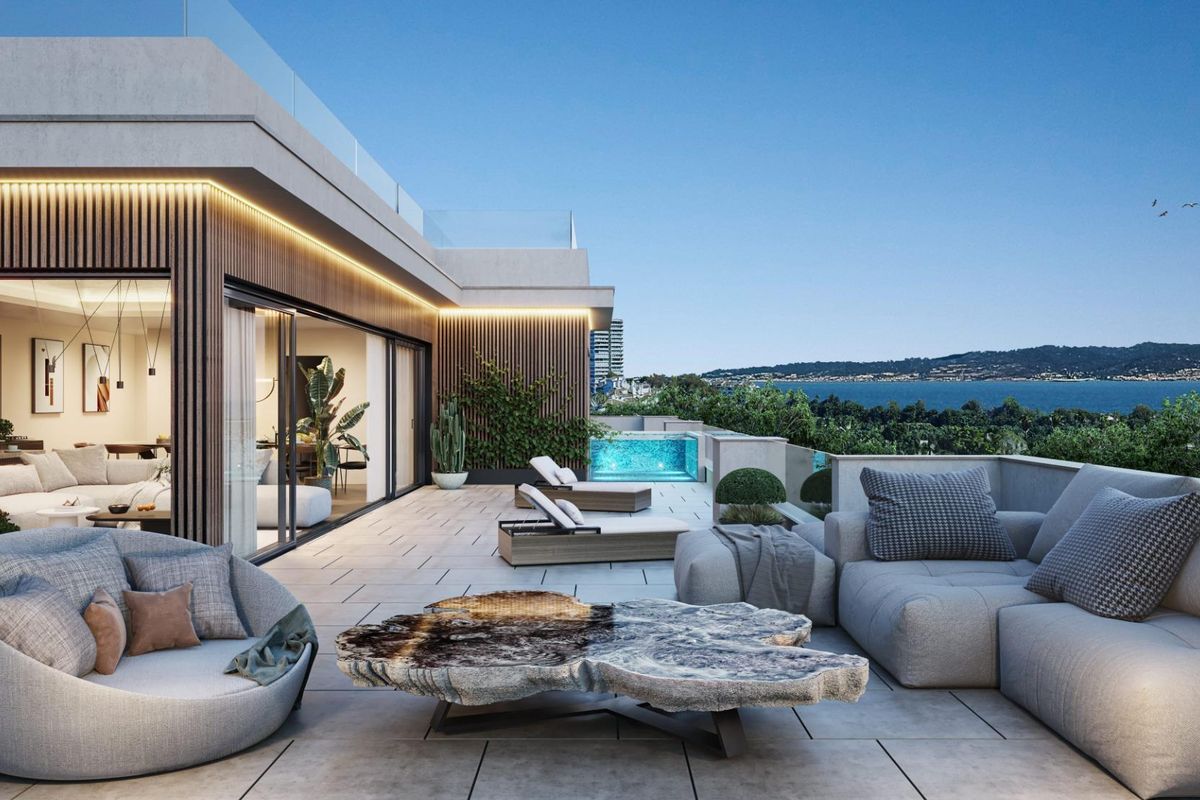 Penthouse in Rio Real Marbella met terras