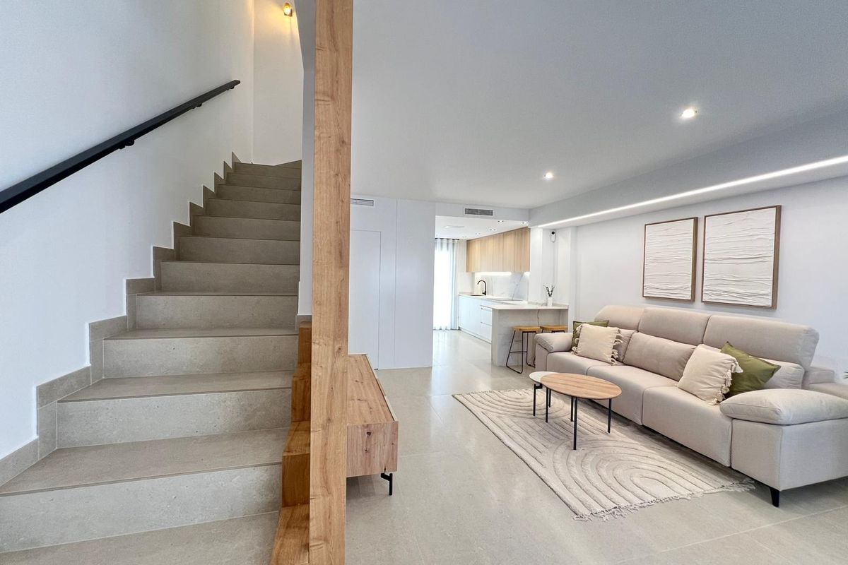 Dining area in Benferri town house
