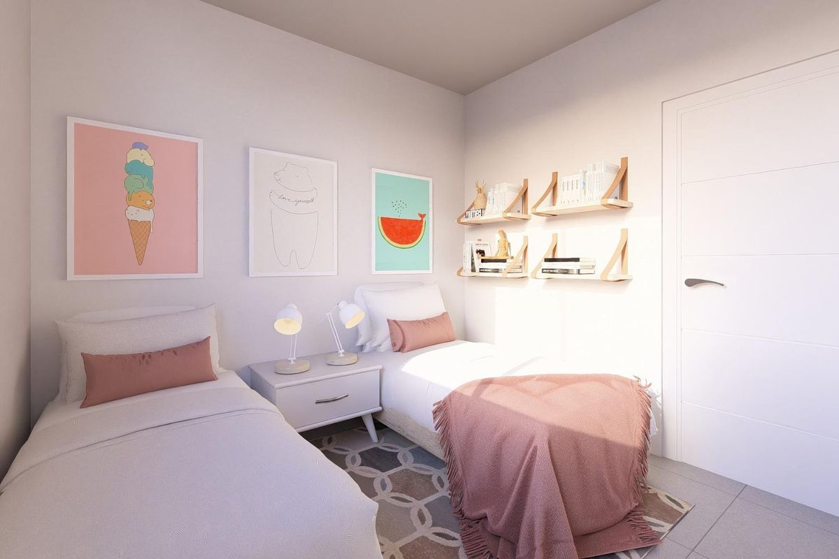 Parkeerplaats bij penthouse complex