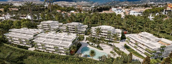 Penthouse in Estepona met groot terras