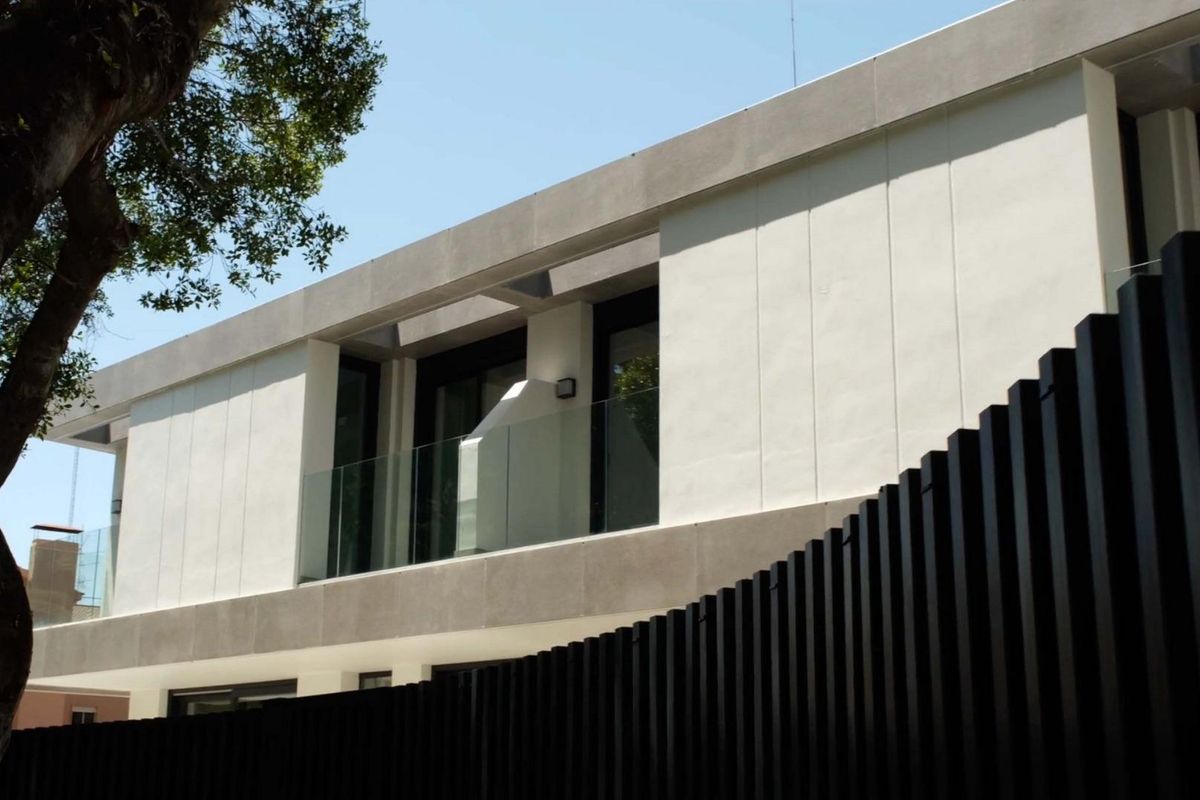 Wohnzimmer des Stadthauses in Málaga