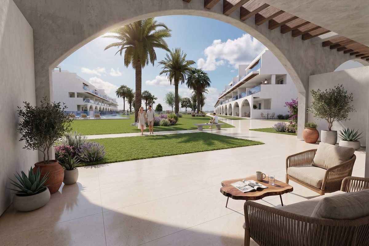 Erdgeschosswohnung in Vera Playa mit Pool