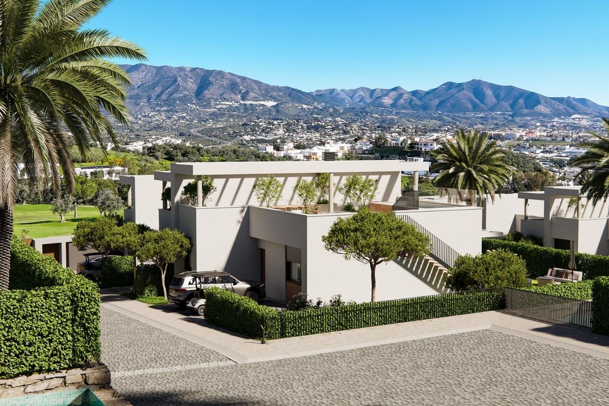 Single-level layout in Mijas town house