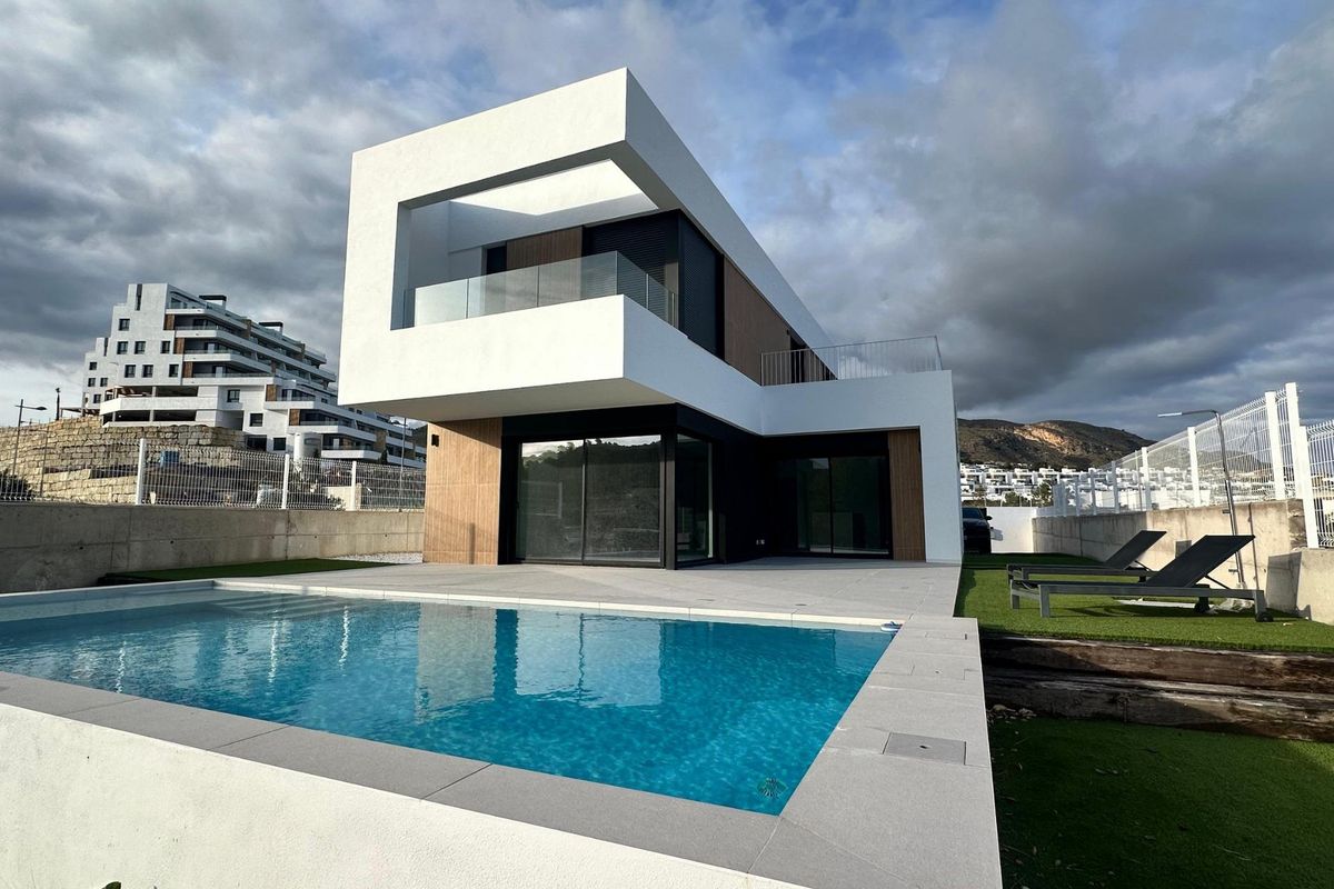 Villa Finestrat tengerre néző kilátással