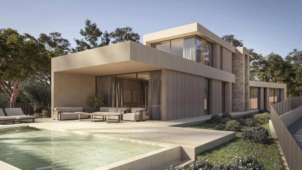 Moderne villa met 3 slaapkamers in Moraira Teulada, voorzien van een zwembad en tuin, met een strak ontwerp en ruime terrace.