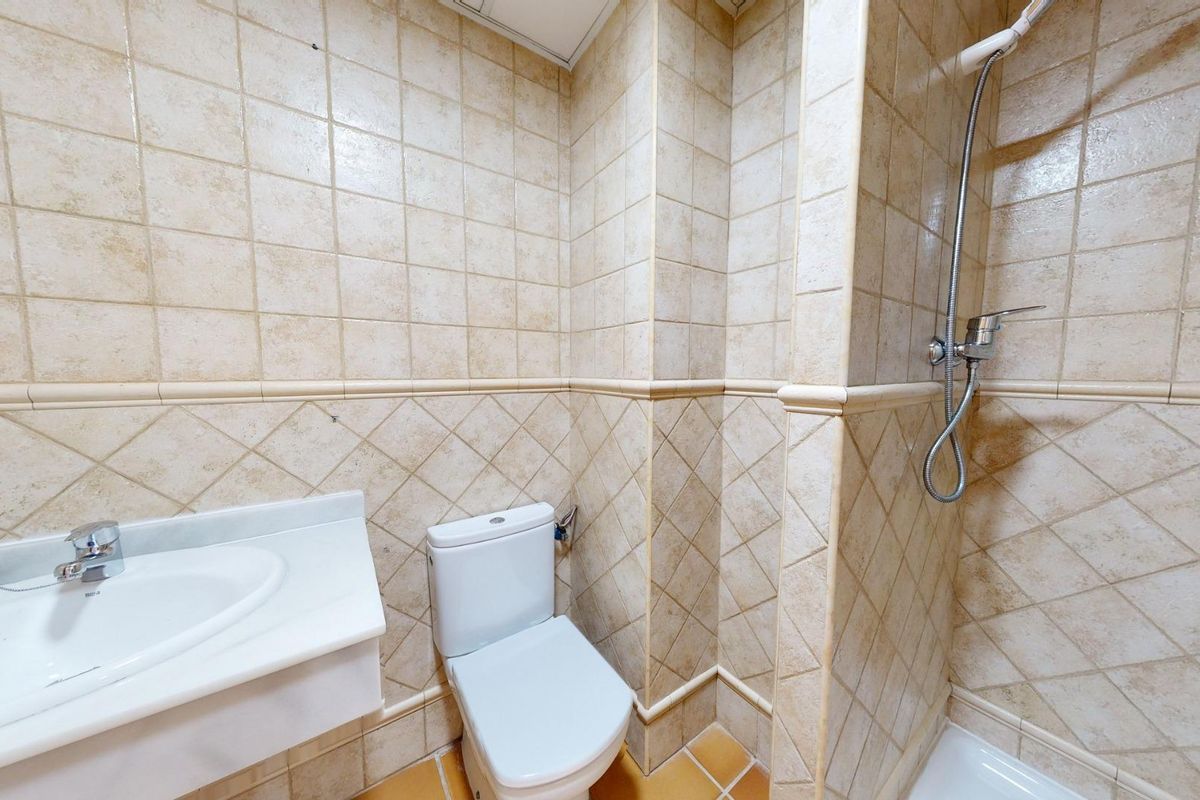 Dining area of penthouse in Archena