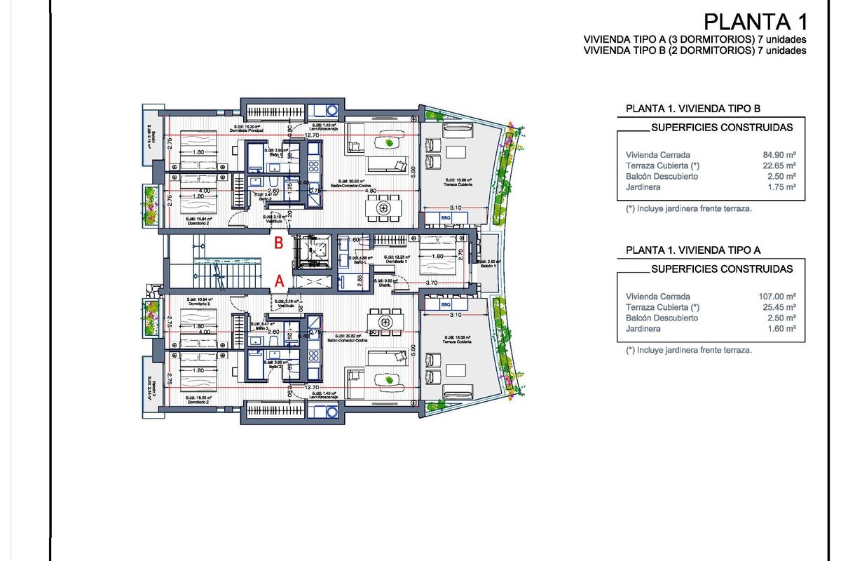 La Manga Club apartment floor plan