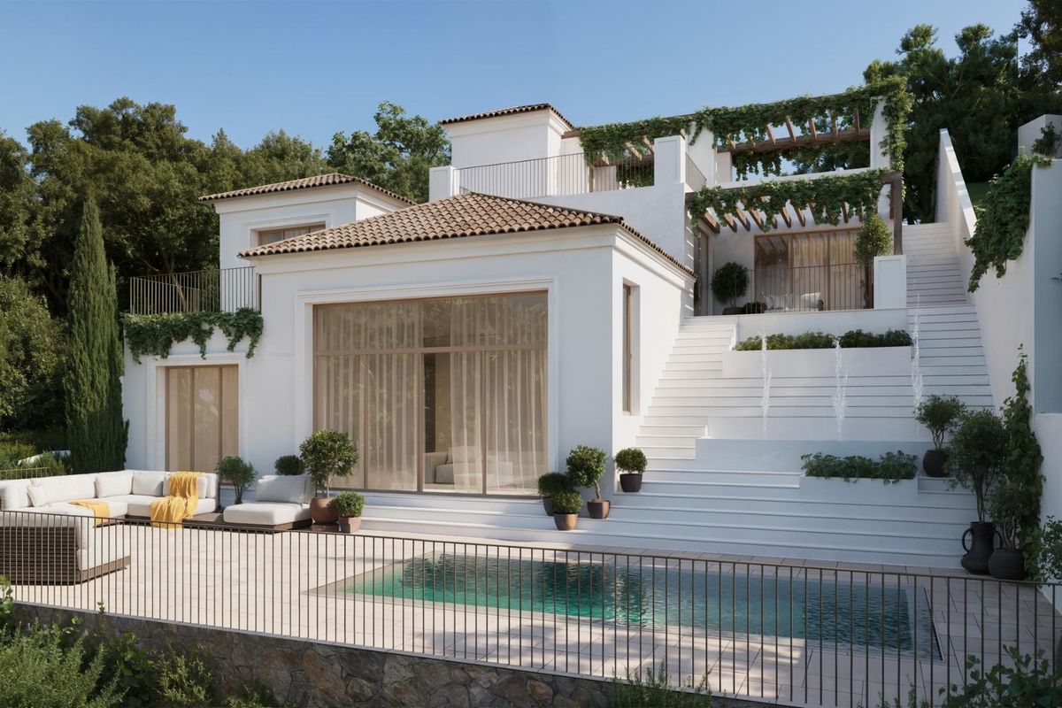 Luxe villa woonkamer in Marbella