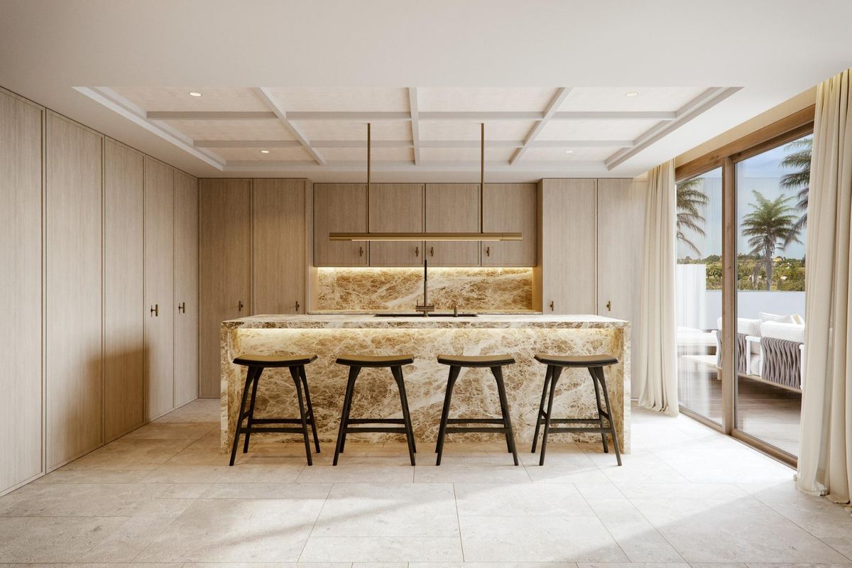 Villa badkamer met spa-ontwerp