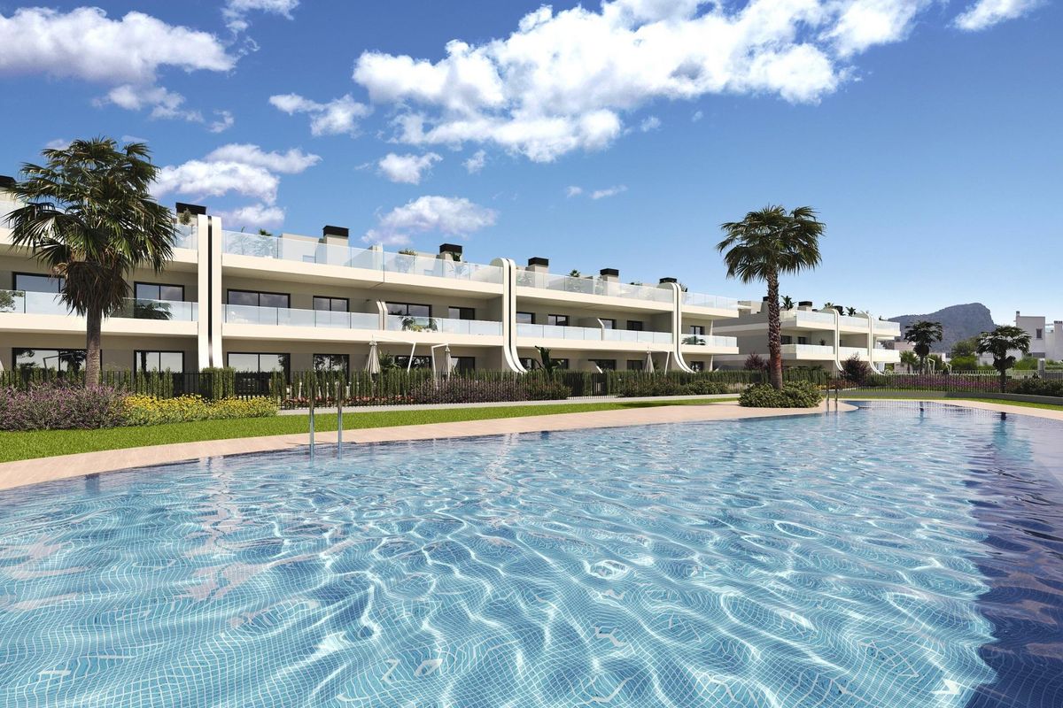Moderne keuken van La Manga Club appartement
