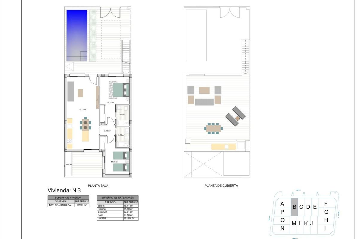 Modern bathroom features in Torre Pacheco