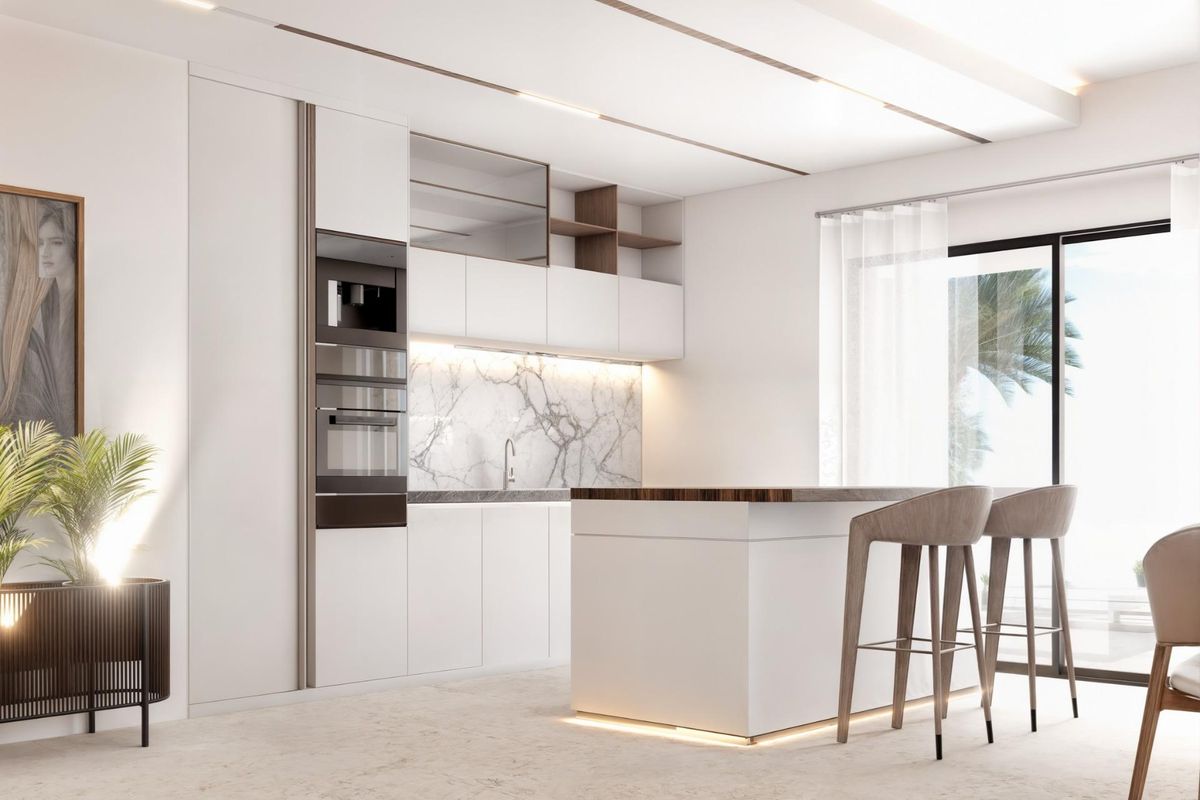 Villa entrance Finestrat