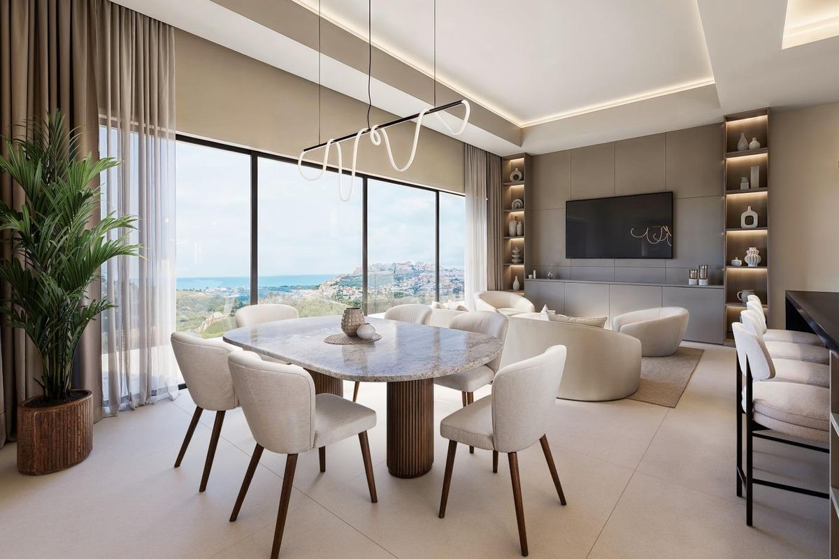 Elegant interiors of Casares town house