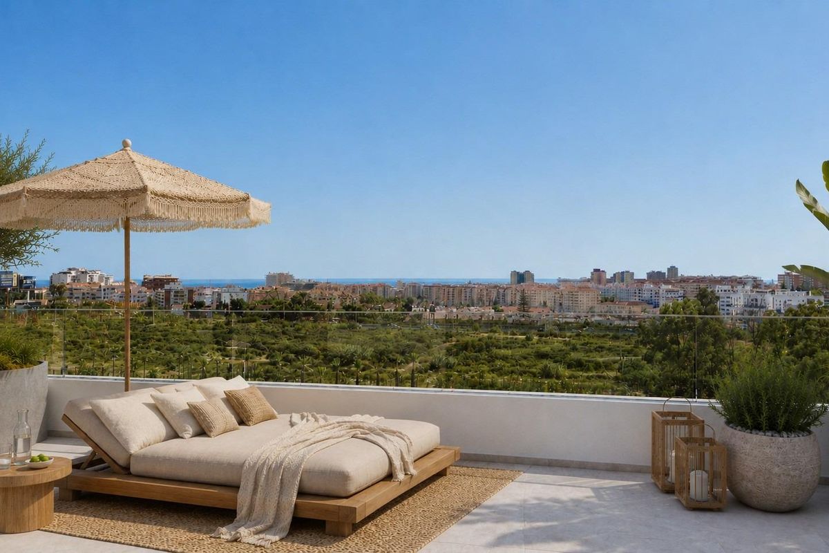 Living room of Fuengirola apartment