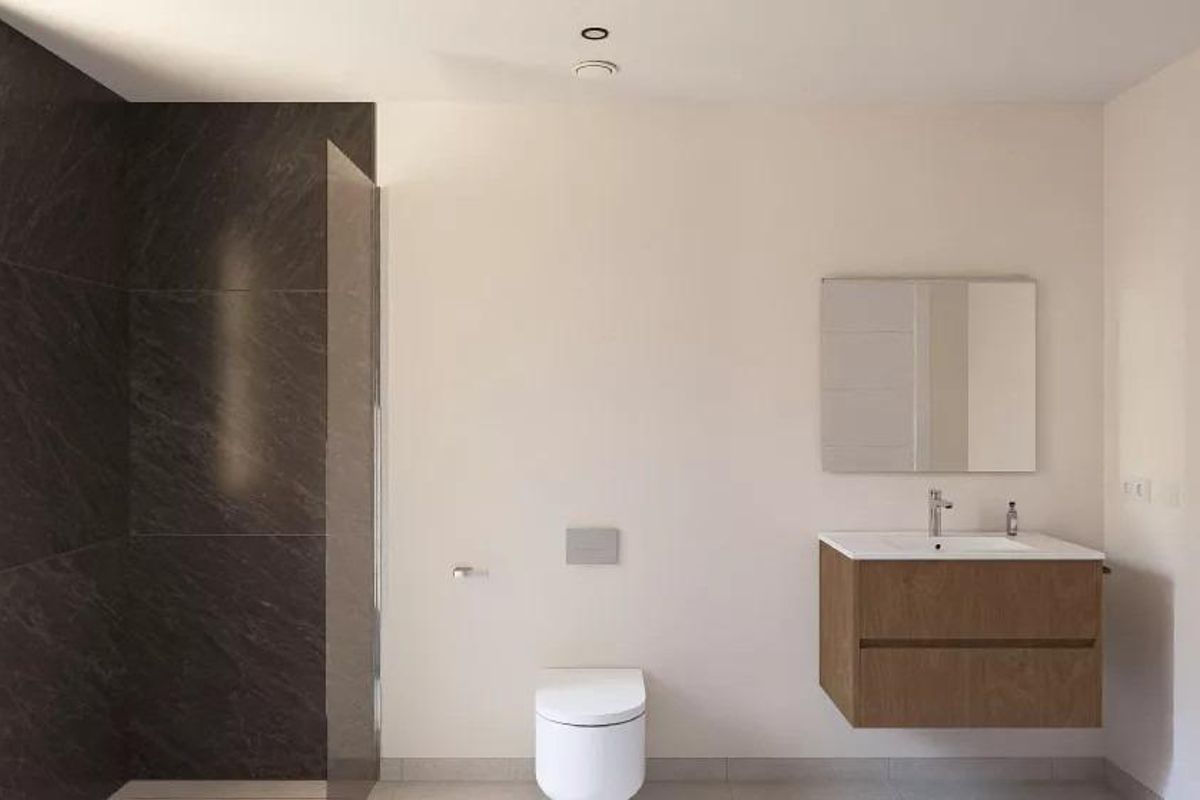 Landscape view from the villa terrace