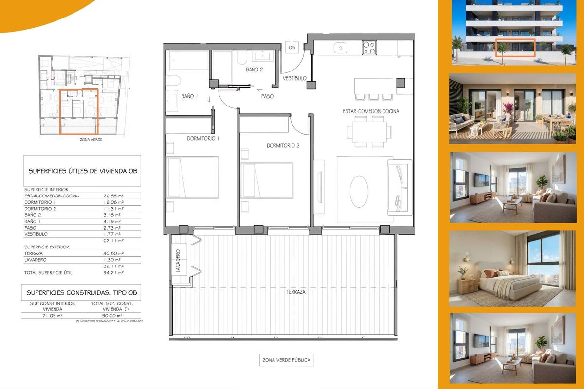 Cozy living space in Benijofar apartment