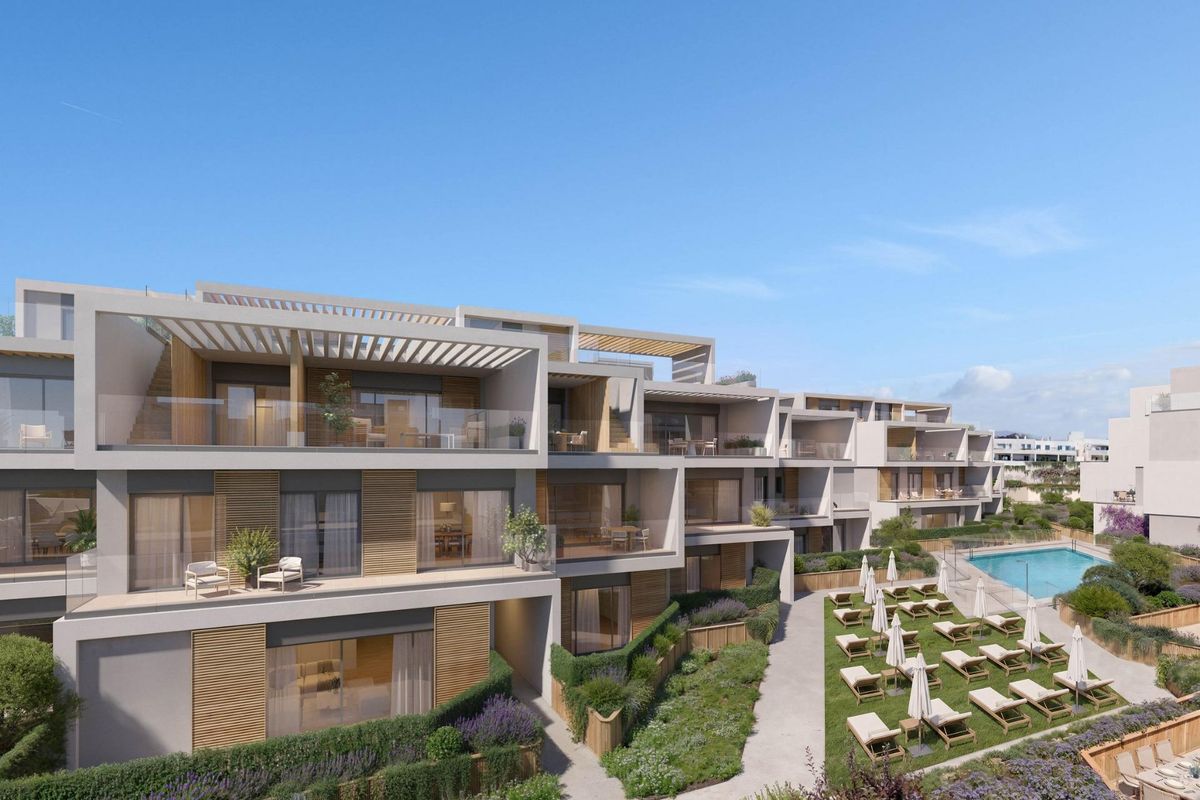 Duplex terrace in Nueva Andalucia