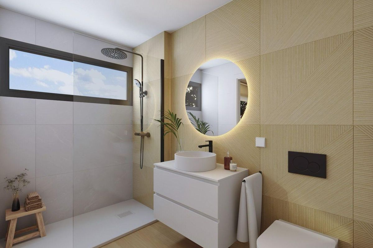 La Nucia apartment with terrace view