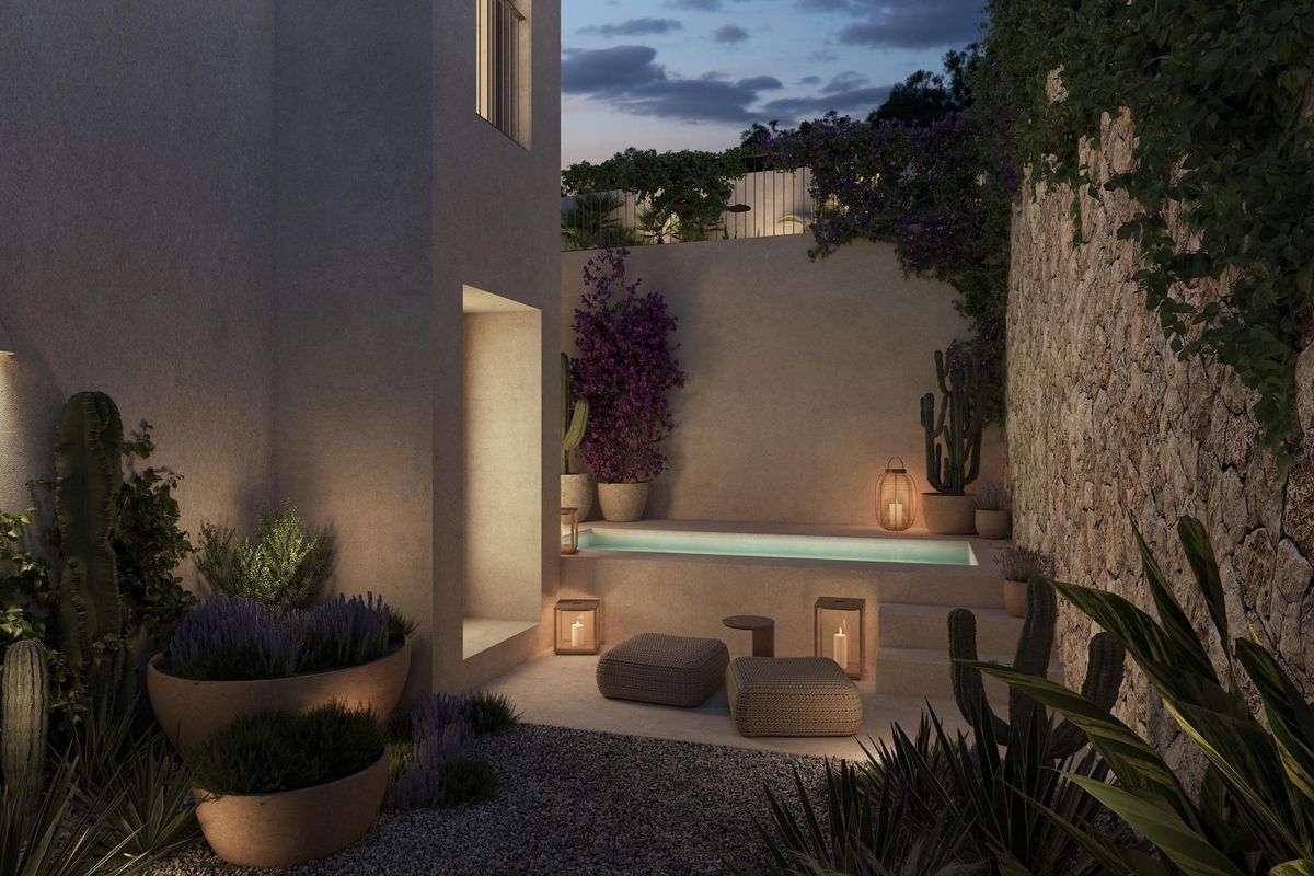 Villa in Benissa mit moderner Architektur