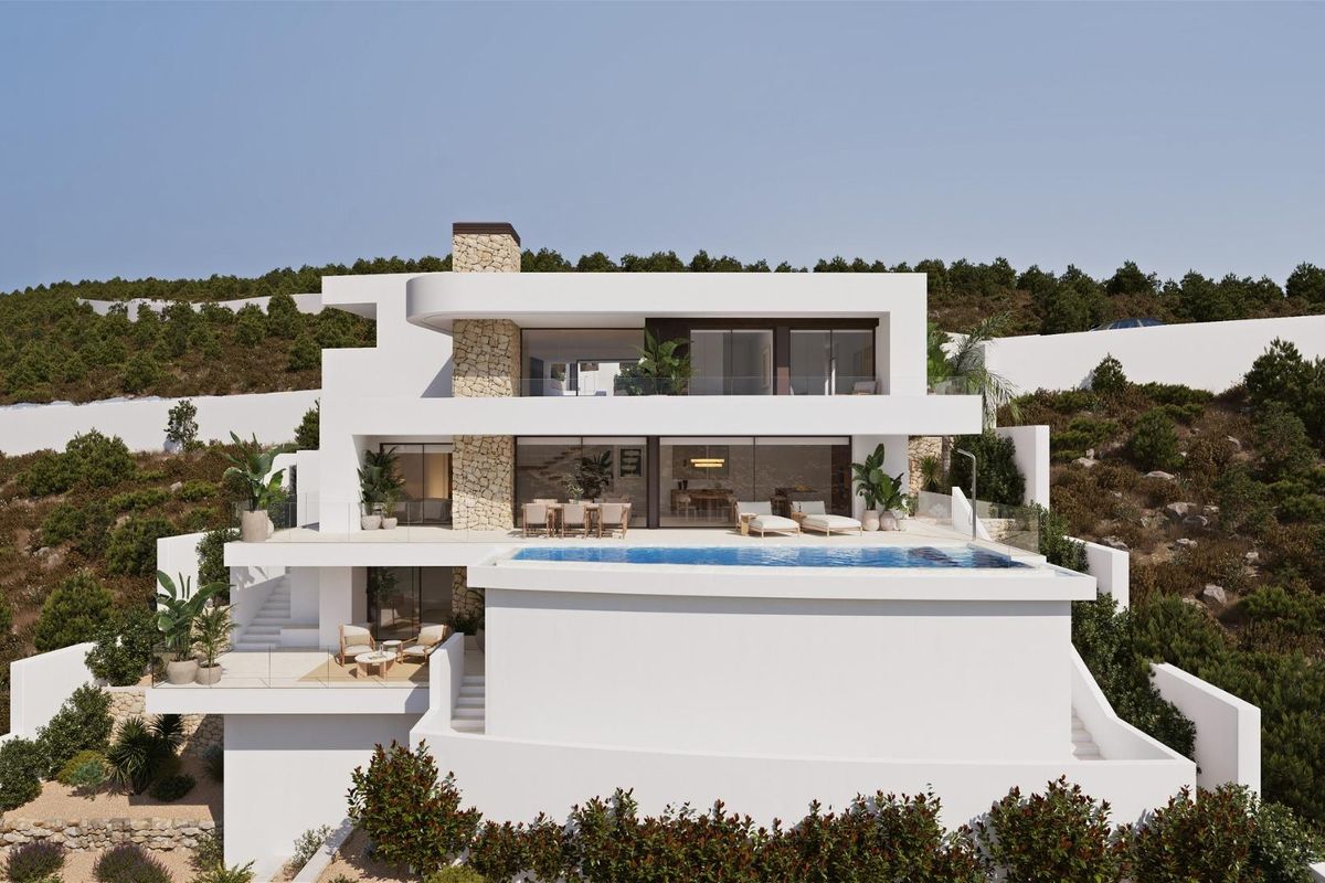 Villa mit großer Terrasse