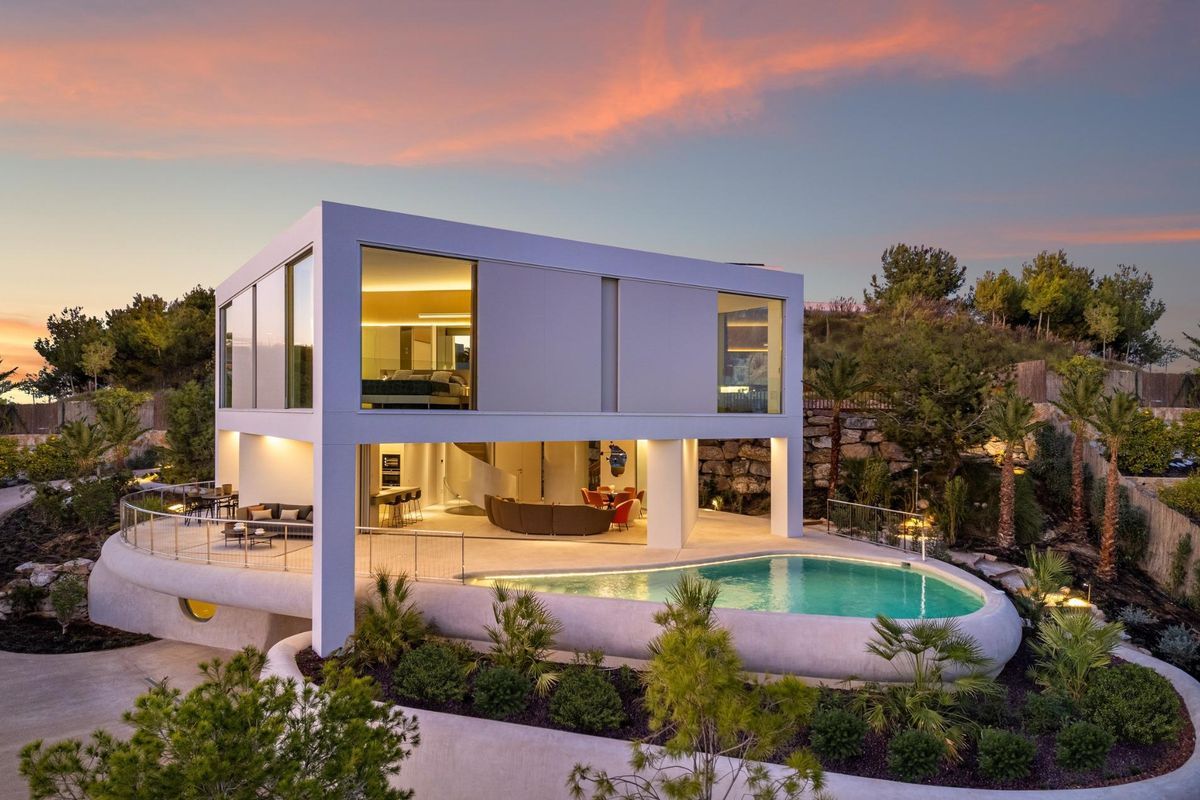 Villa exterior Orihuela with pool
