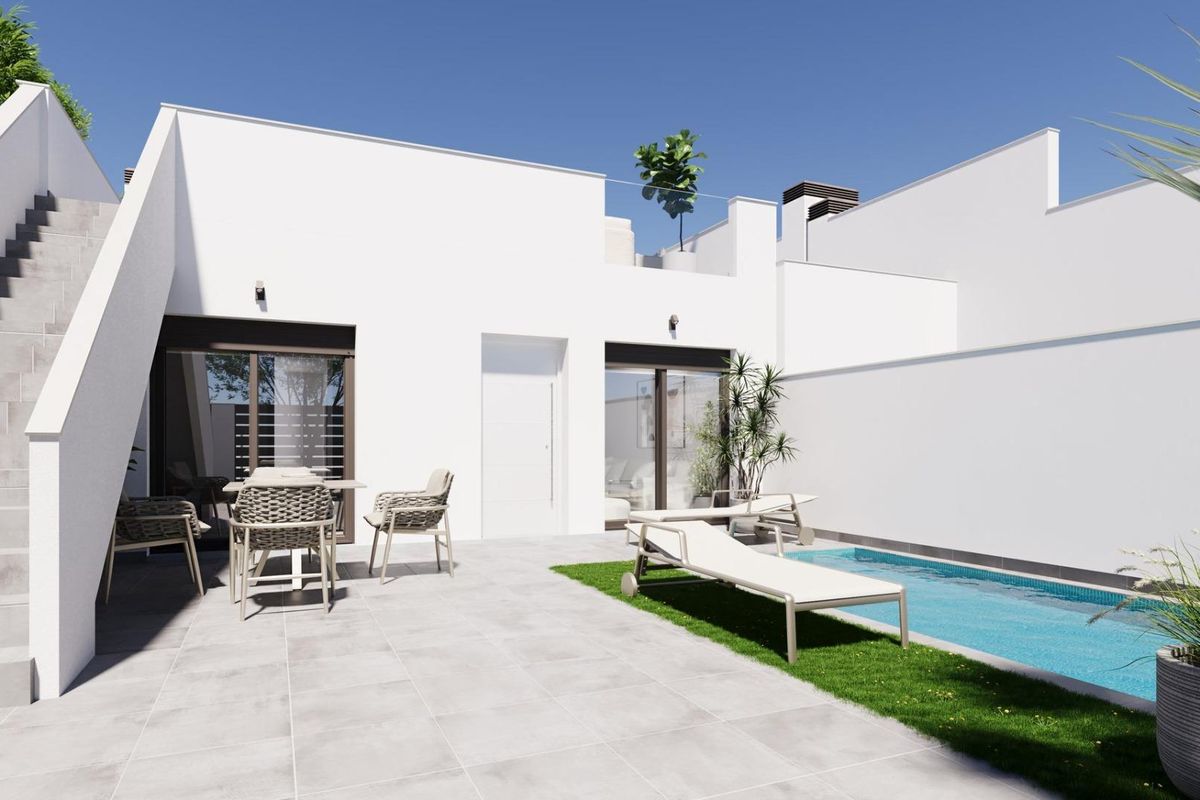 Bright living room in Torre Pacheco home