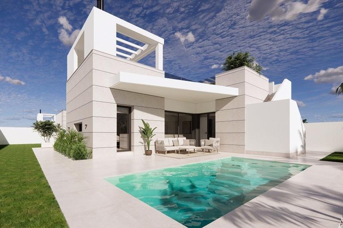 Moderne villa in San Luis met zwembad