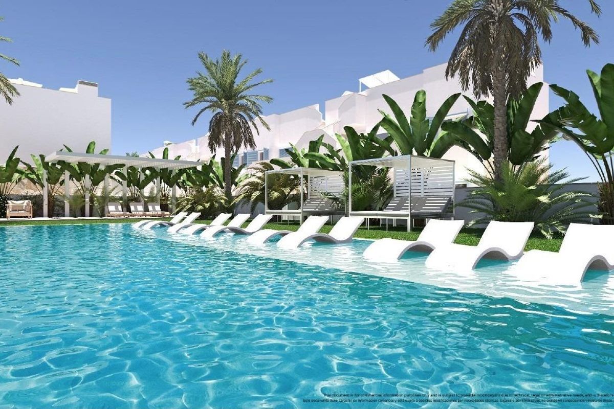 Benedenwoning met zwembad in Torre de la Horadada